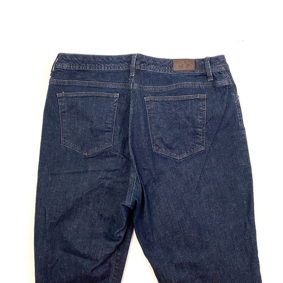 Lee Slender Secret Lower on the waist Straight Women's size 14 Blue Denim Jeans - Picture 2 of 3